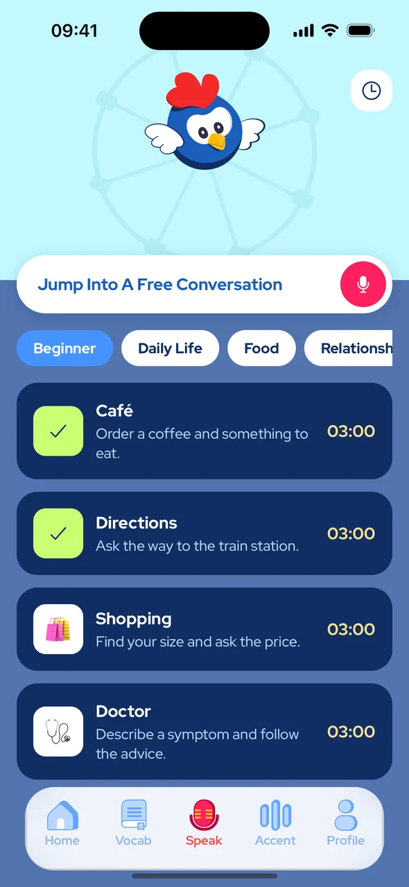 BlablaFrench conversation topics